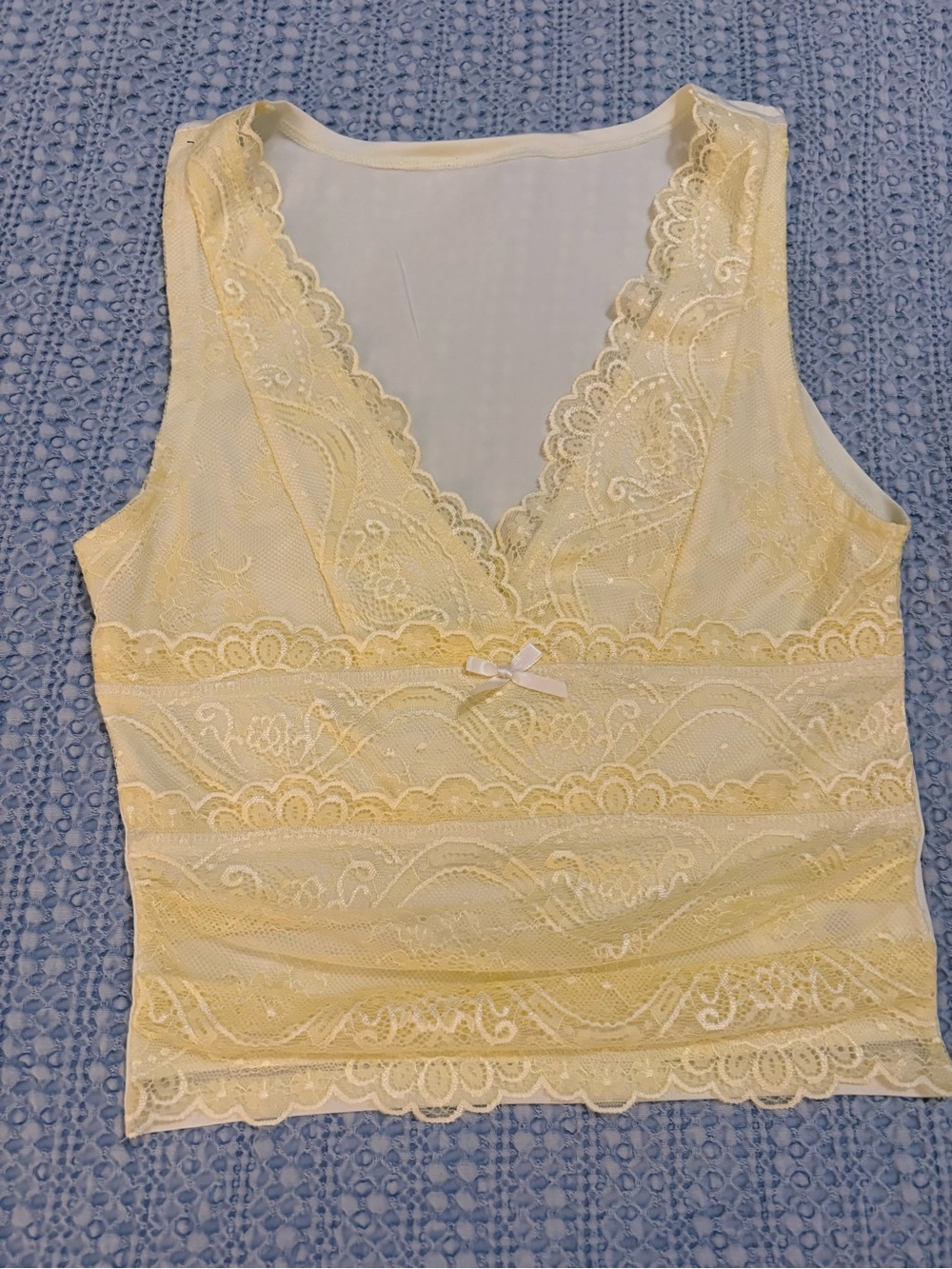 Cider Ivory Cotton Tank Top